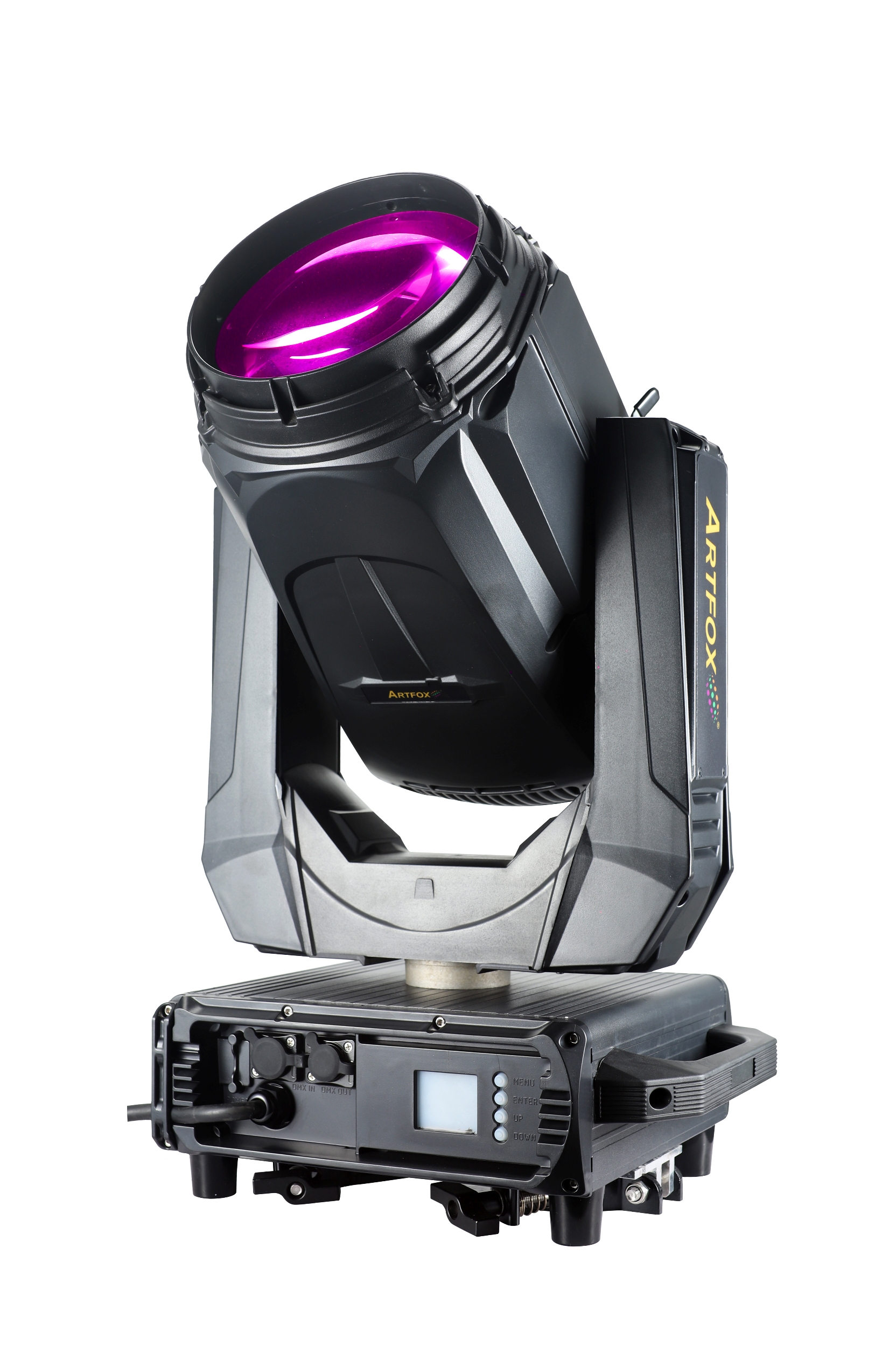Moving Head:Laser 260w lamp, 16 colors+CMYK, 29 gobos, 5 prisms, IP65